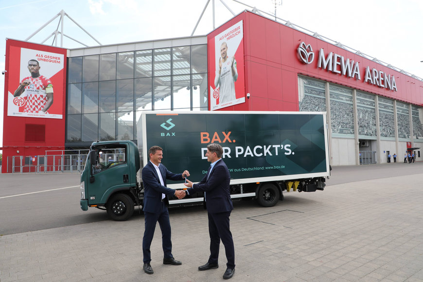 Sauberer Transport für saubere Berufstextilien: MEWA unterzeichnet erste Bestellung über zwei BAX Elektro- Lkw